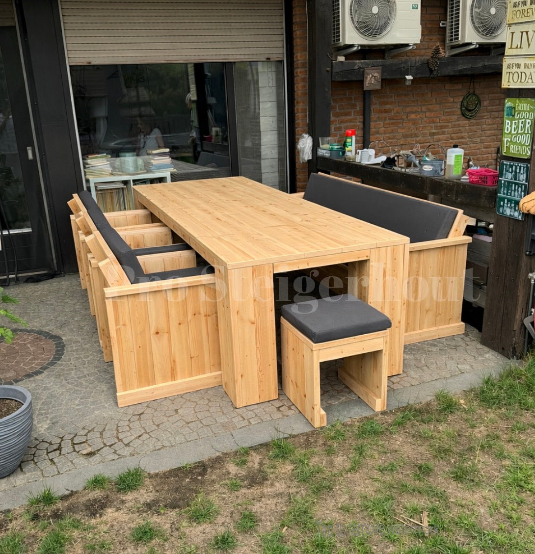 Douglas tuinset - blokpoot