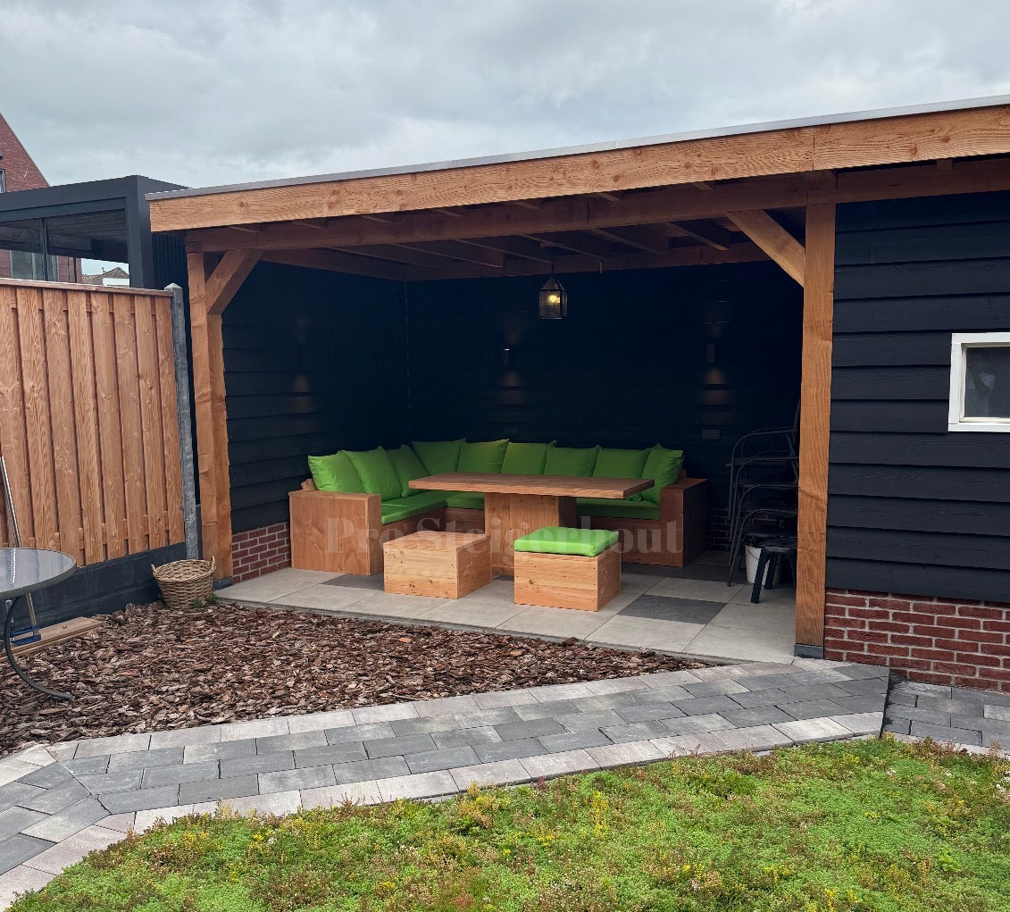 Douglas Hoekbank - dining set