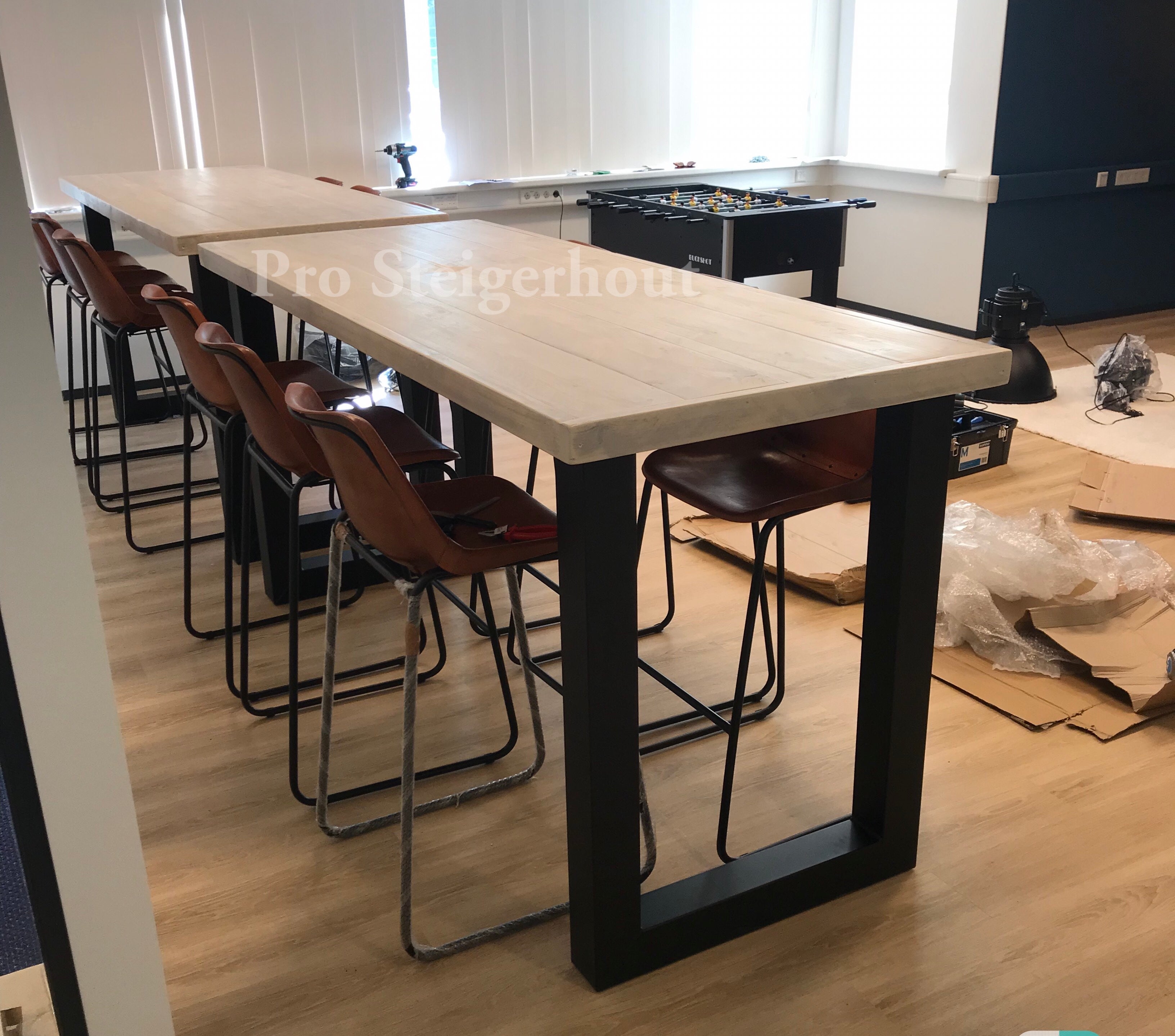 Steigerhout Bartafel U-poten