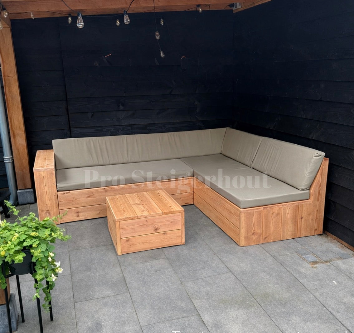 Douglas Hoekbank - 1 kant open