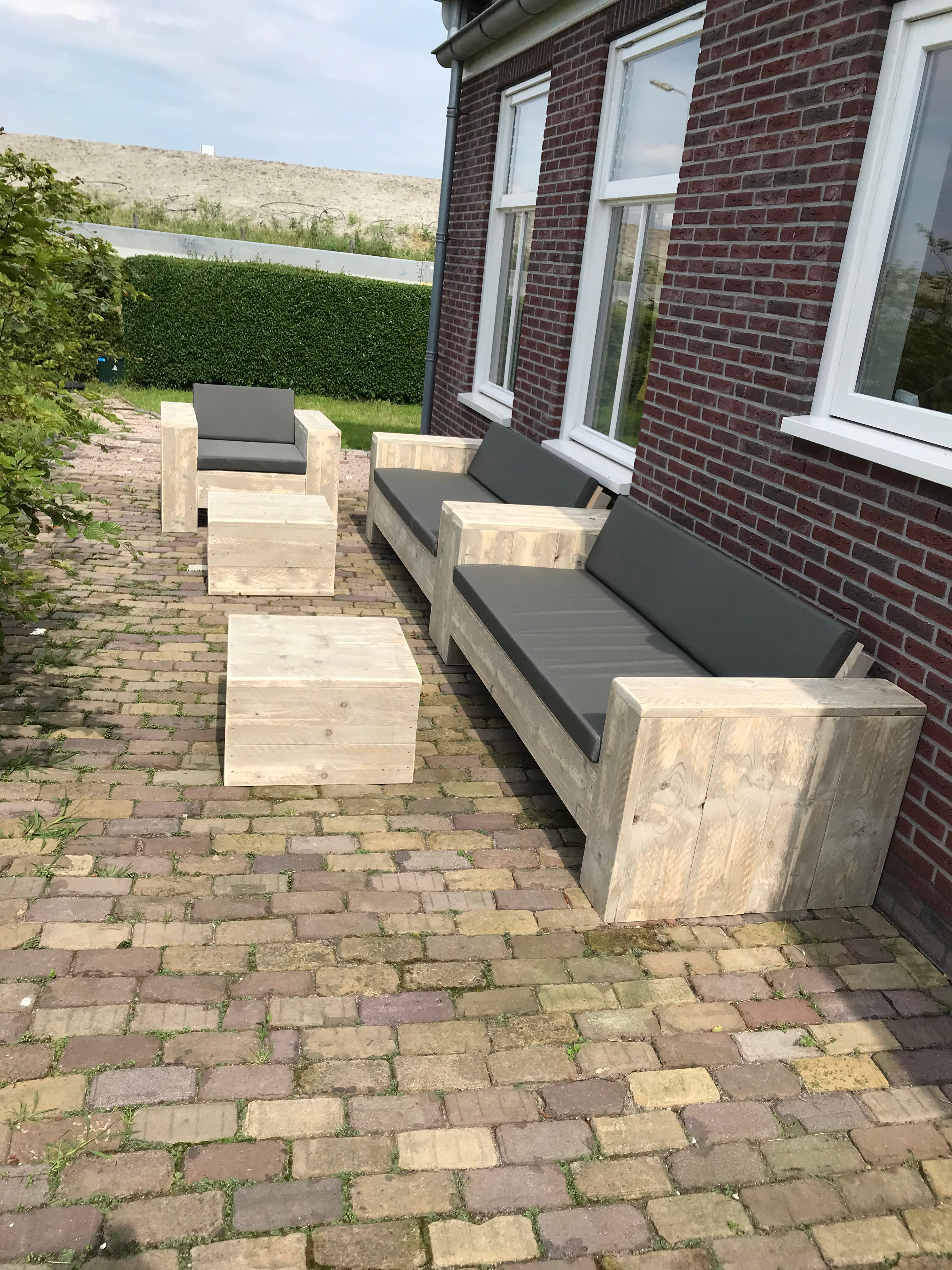 Lounge-Set 2 Sofas 1 Loungesessel