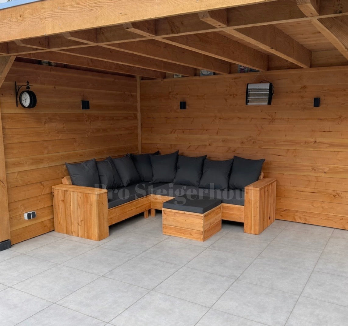 Douglas Hoekbank - standaard (onderkant open)