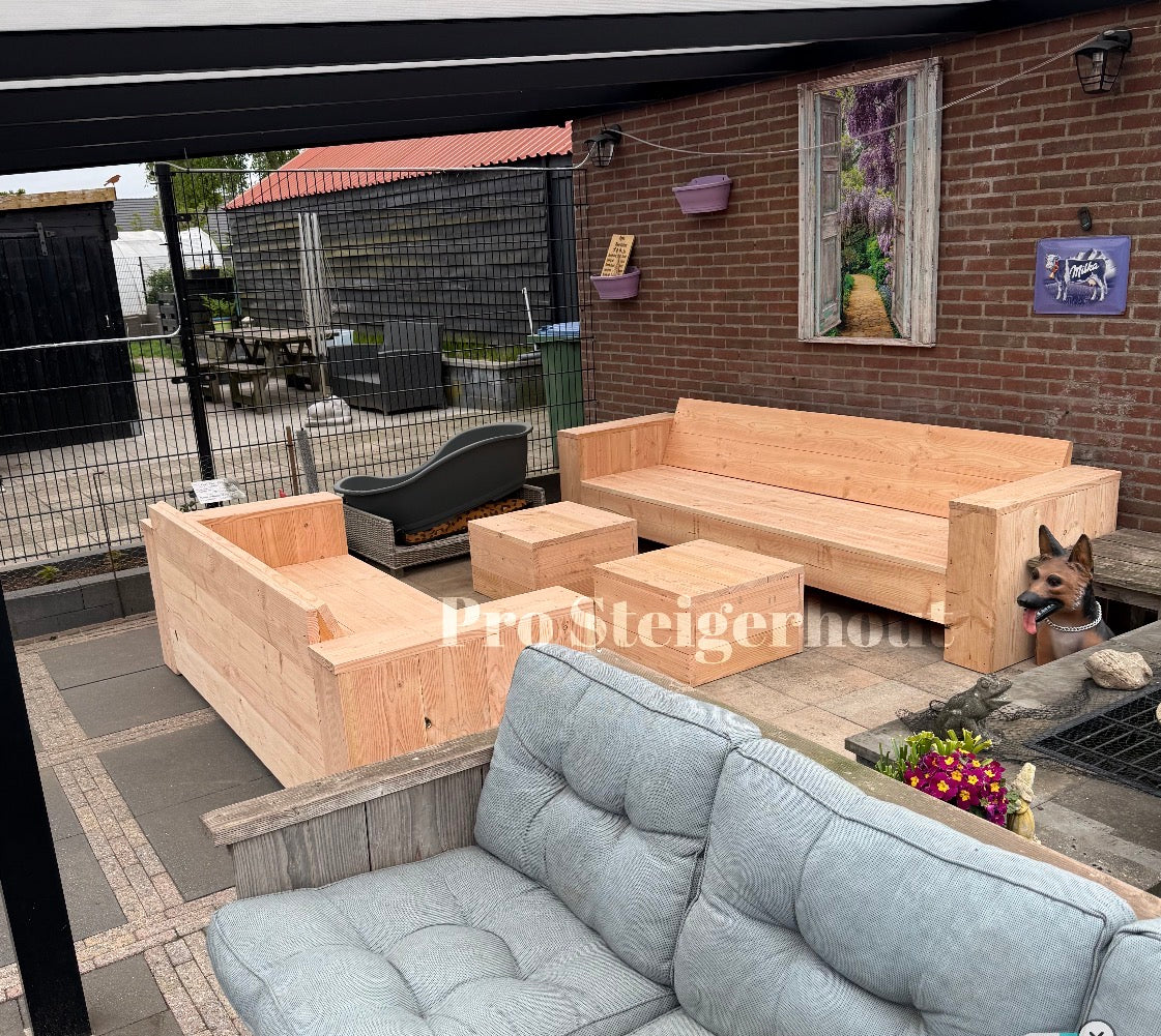 Douglas Loungeset - 2 banken