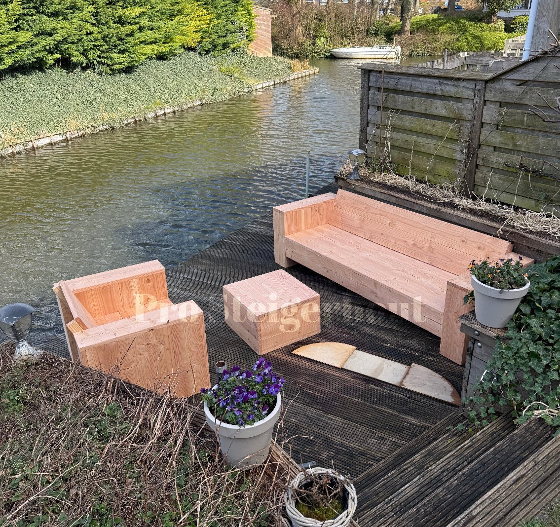 Douglas Loungeset - 1 bank 1 loungestoel