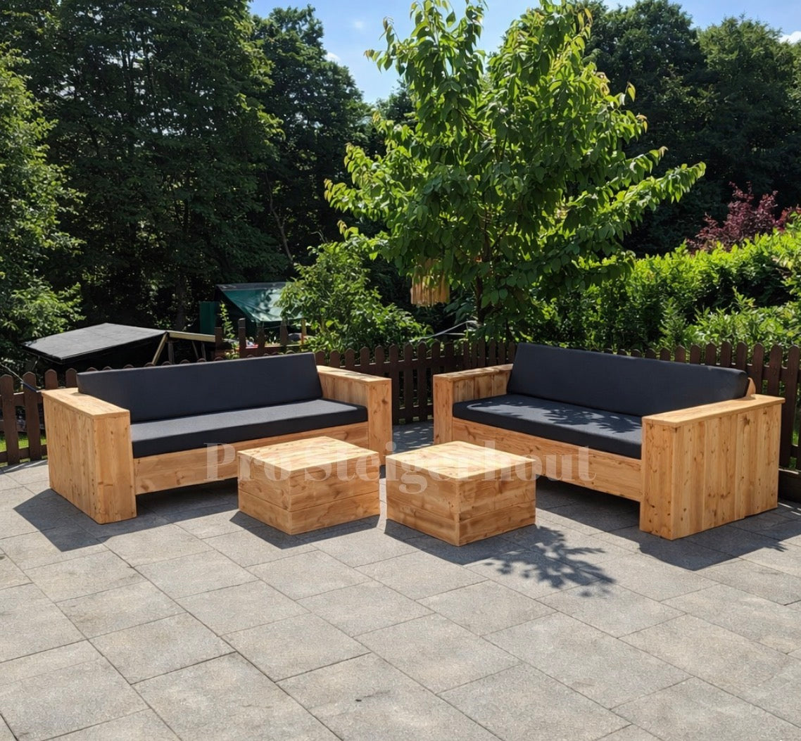 Douglas Loungeset - 2 banken